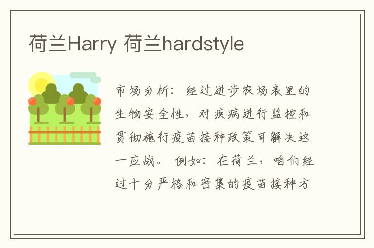 荷兰Harry 荷兰hardstyle